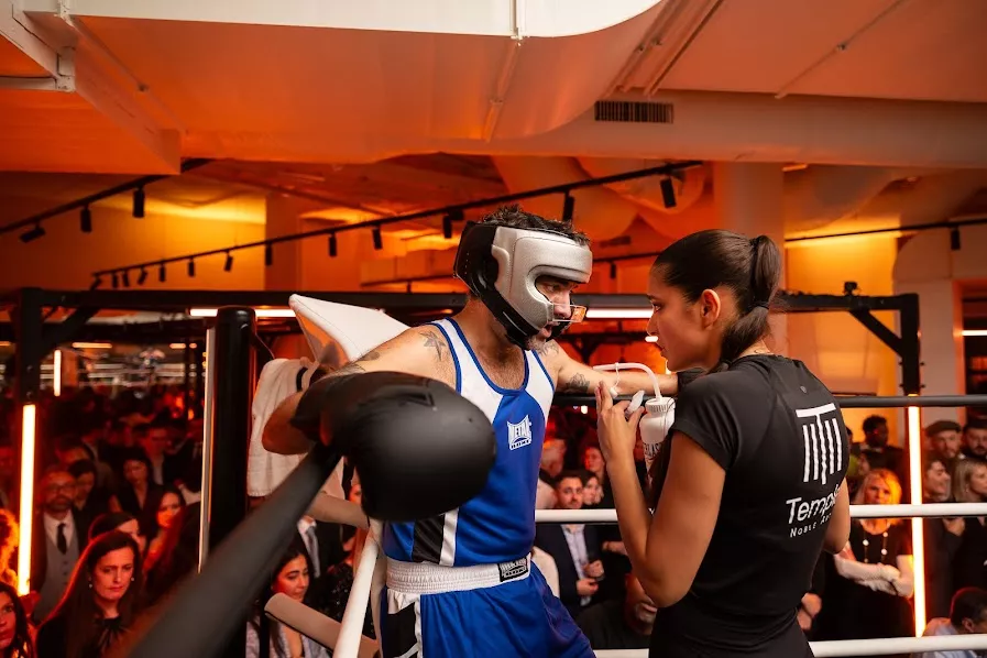 Gala de boxe du Temple en metal boxe