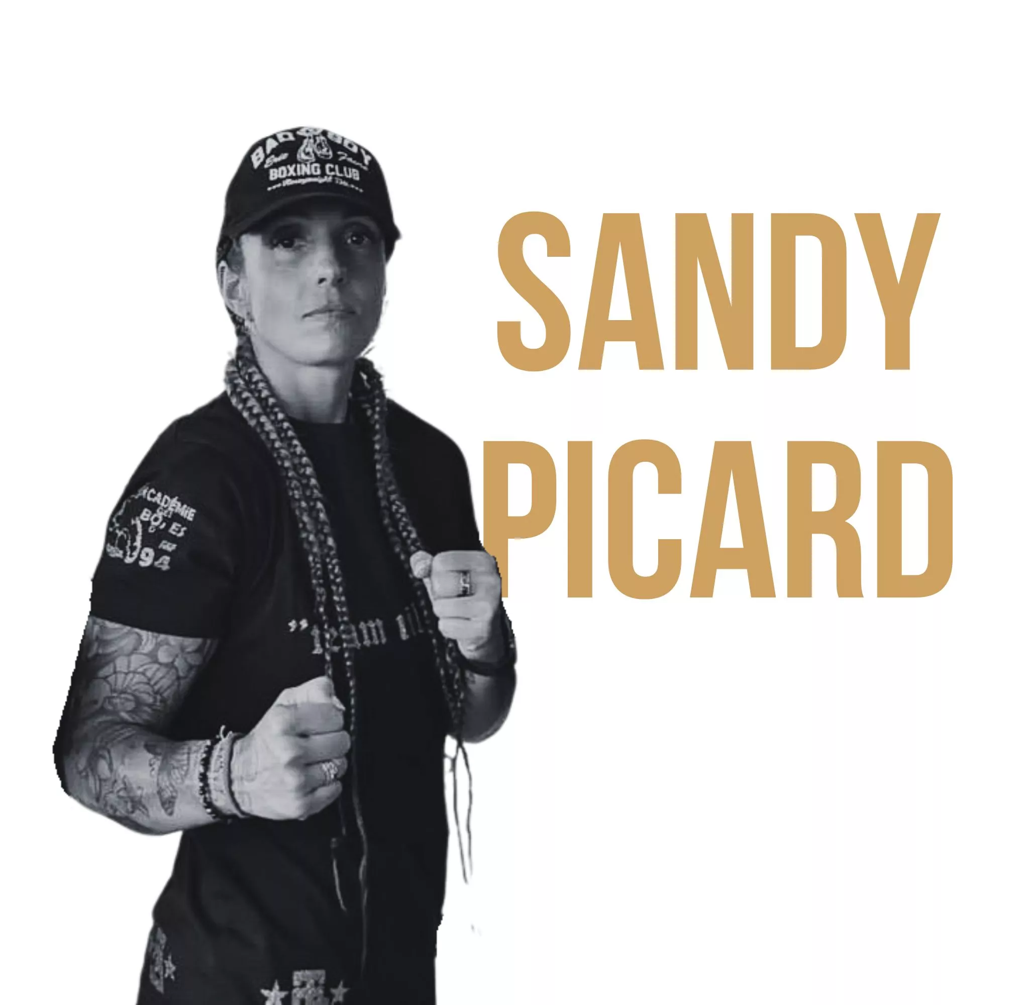 Sandy Picard - coach du Temple et boxeuse