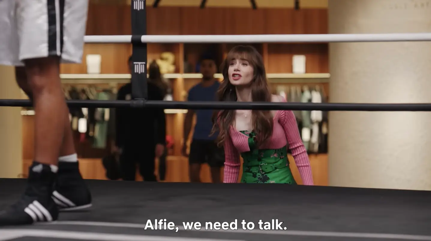 emily in paris temple boxing gym