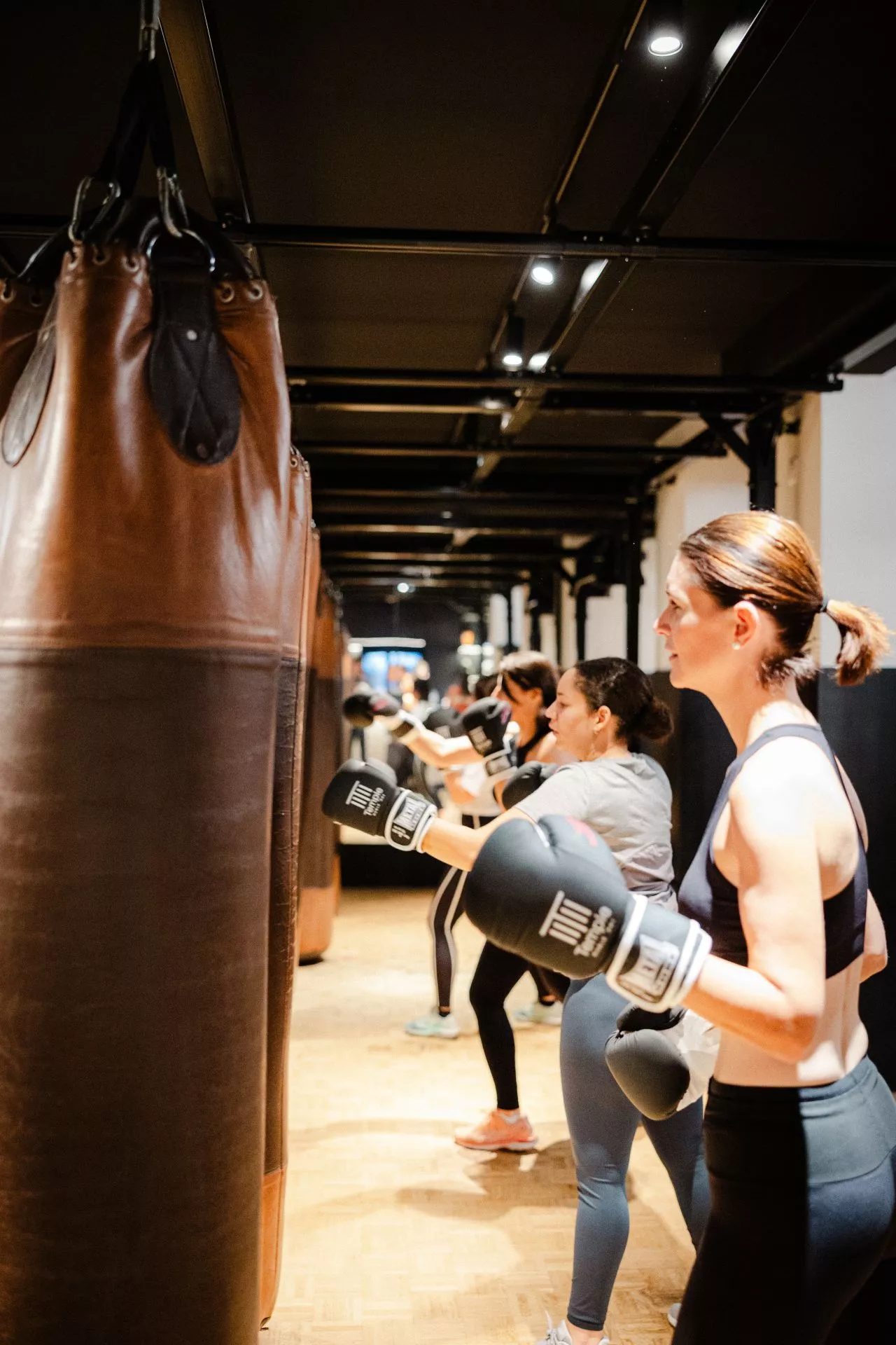 Cours de boxe sur sacs Femmes Paris